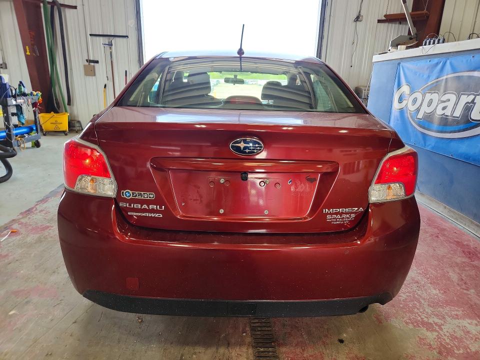 2012 Subaru Impreza მანქანა იყიდება აუქციონზე, vin: JF1GJAA60CH011371, აუქციონის ნომერი: 64649566