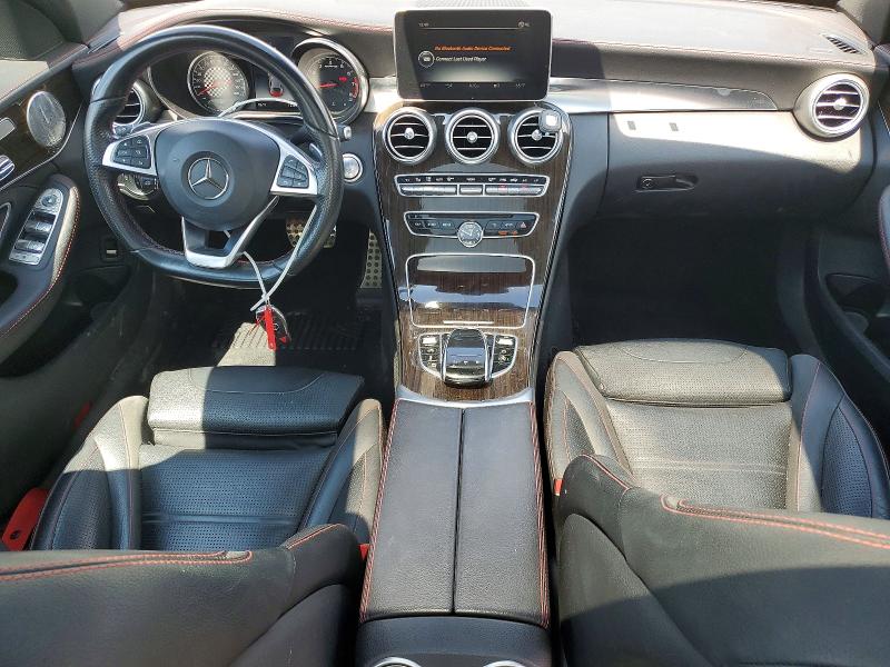 63907736 :رقم المزاد ، 55SWF6EB0JU238793 vin ، 2018 Mercedes-benz C مزاد بيع