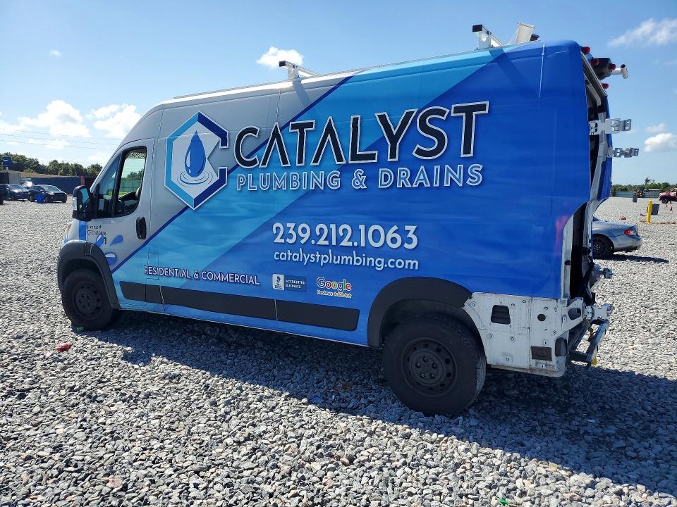 64731546 :رقم المزاد ، 3C6LRVDG8PE556363 vin ، 2023 Ram Promaster 2500 مزاد بيع