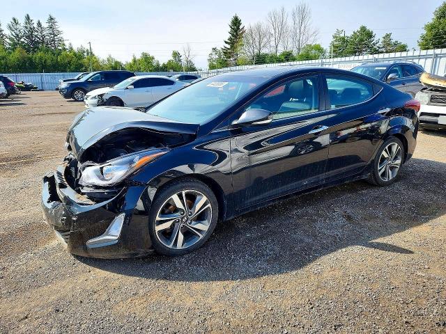 2015 Hyundai Elantra მანქანა იყიდება აუქციონზე, vin: KMHDH4AH7FU323397, აუქციონის ნომერი: 64428086