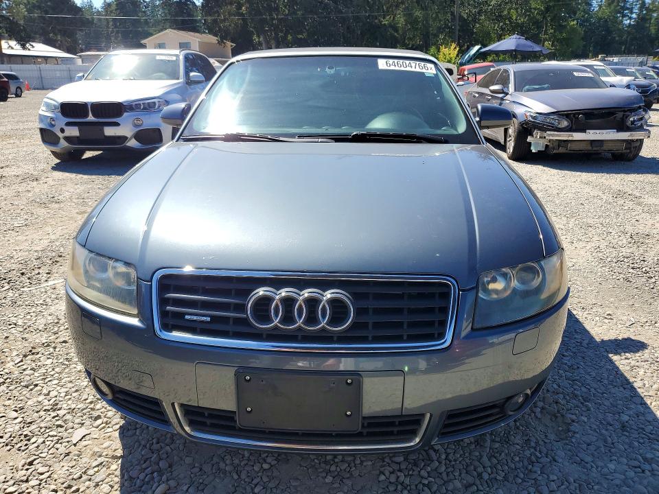 Продажа на аукционе авто 2004 Audi A4, vin: WAUDT48H04K016684, номер лота: 64604766