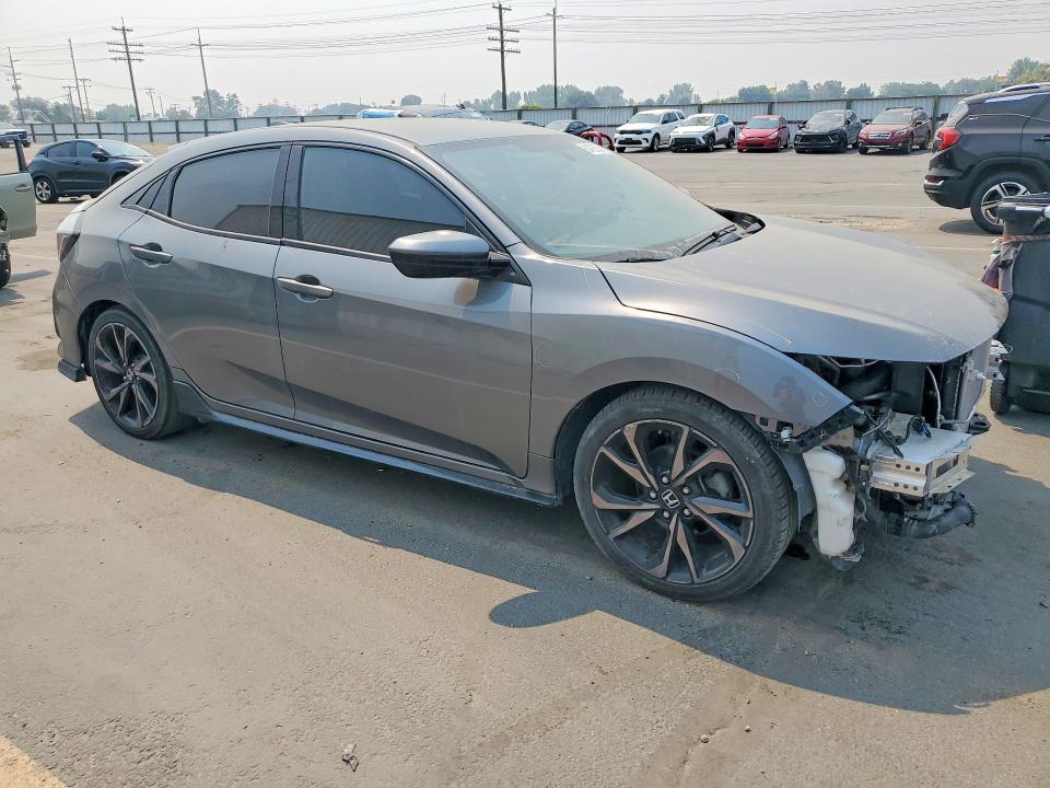 64398566 :رقم المزاد ، SHHFK7H44JU233496 vin ، 2018 Honda Civic مزاد بيع