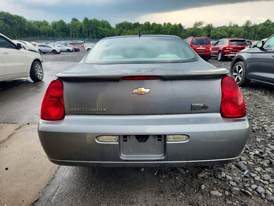 2006 Chevrolet Monte Carlo მანქანა იყიდება აუქციონზე, vin: 2G1WJ16K169190825, აუქციონის ნომერი: 64610886