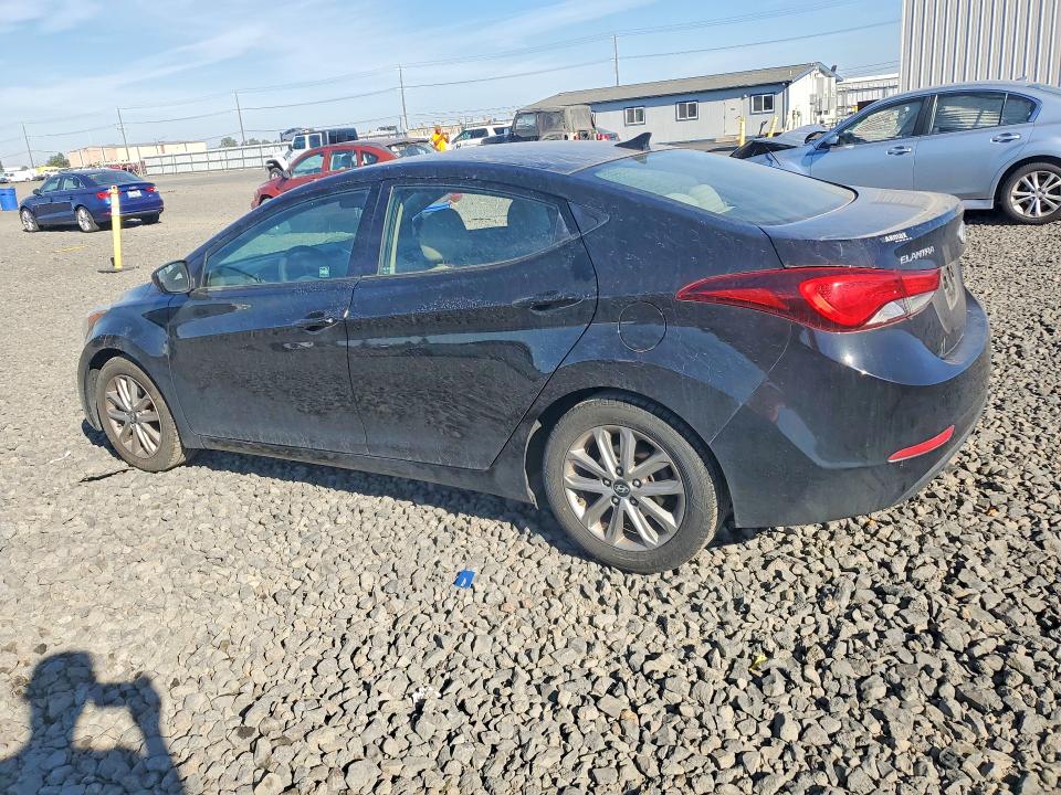 67101716 :رقم المزاد ، 5NPDH4AE4EH466164 vin ، 2014 Hyundai Elantra مزاد بيع