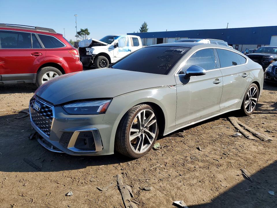2022 Audi S5 მანქანა იყიდება აუქციონზე, vin: WAUC4CF55NA034715, აუქციონის ნომერი: 63615616