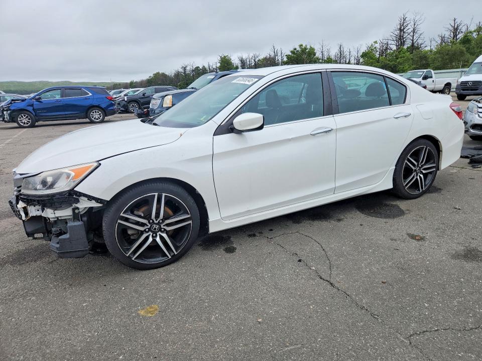 2017 Honda Accord მანქანა იყიდება აუქციონზე, vin: 1HGCR2F5XHA285606, აუქციონის ნომერი: 63508046