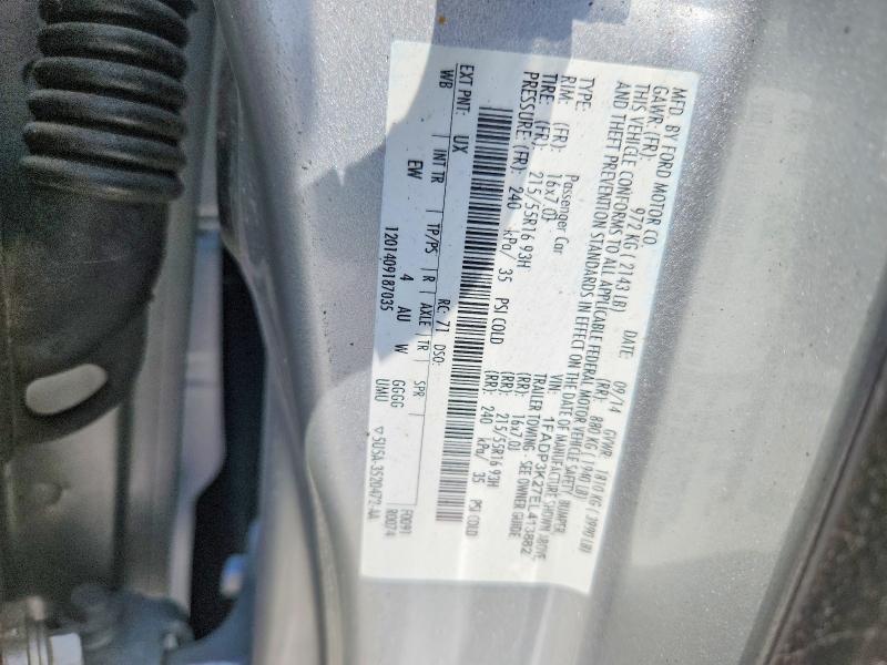 61997826 :رقم المزاد ، 1FADP3K27EL413882 vin ، 2014 Ford Focus مزاد بيع