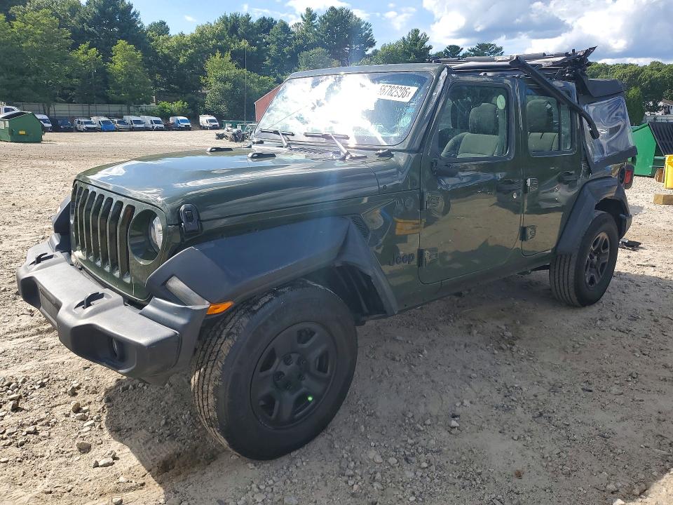 Auction sale of the 2022 Jeep Wrangler Unlimited, vin: 1C4HJXDG2NW127689, lot number: 66782906