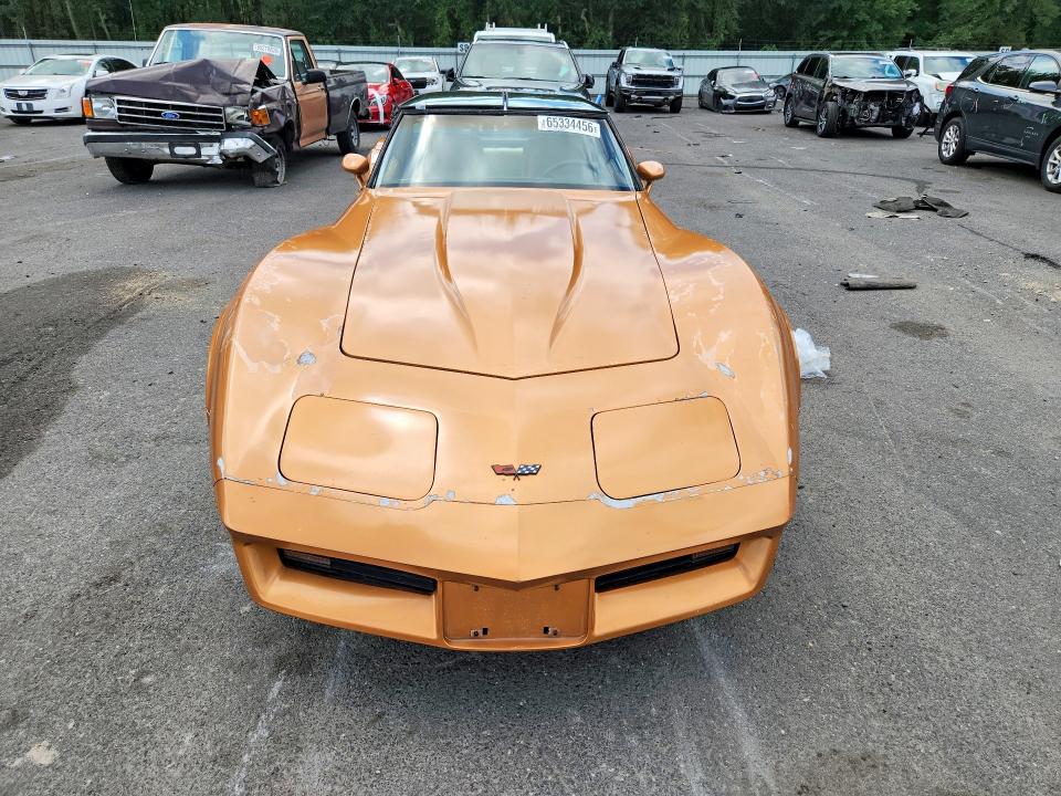 65334456 :رقم المزاد ، 1G1AY8781C5109705 vin ، 1982 Chevrolet Corvette مزاد بيع