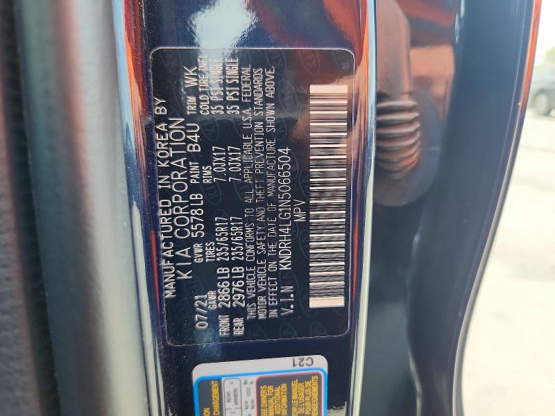 Продажа на аукционе авто 2022 Kia Sorento, vin: KNDRH4LG1N5066504, номер лота: 66060286