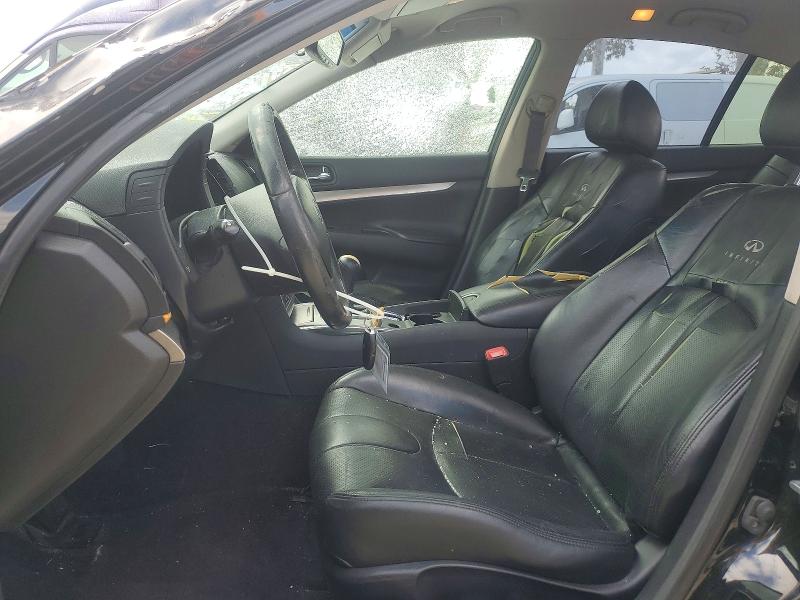 2011 Infiniti G25 Sedan მანქანა იყიდება აუქციონზე, vin: JN1DV6APXBM603408, აუქციონის ნომერი: 64660676