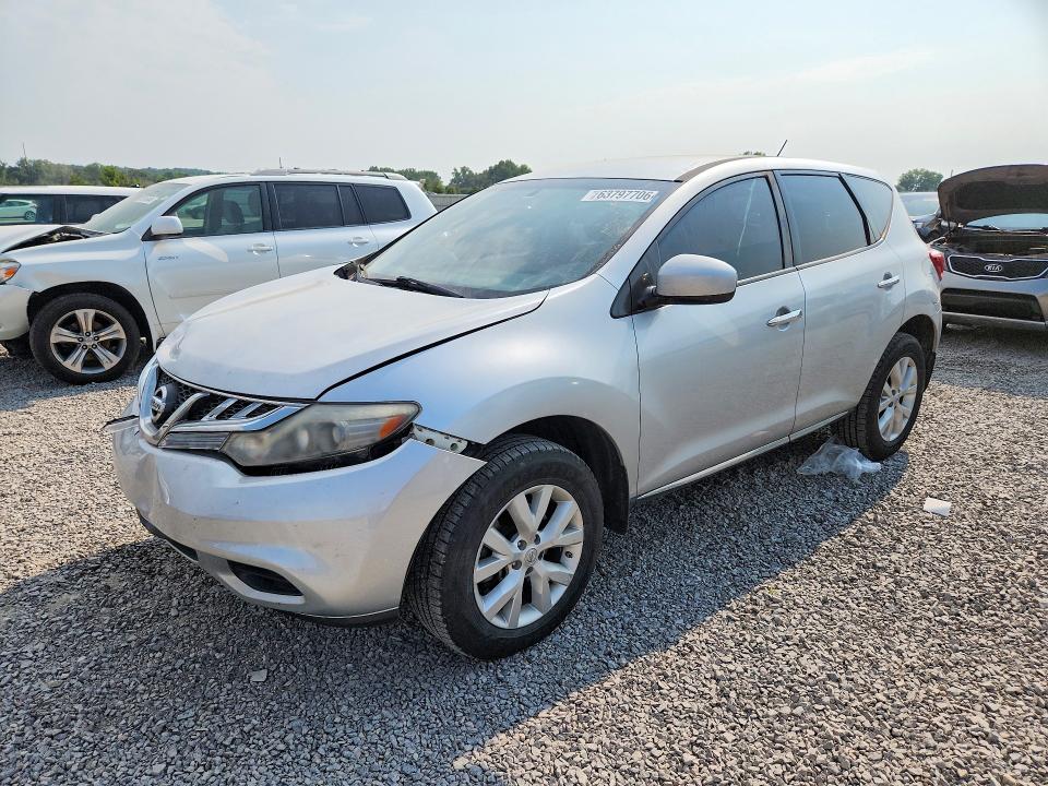 2012 Nissan Murano მანქანა იყიდება აუქციონზე, vin: JN8AZ1MW4CW219810, აუქციონის ნომერი: 63797706