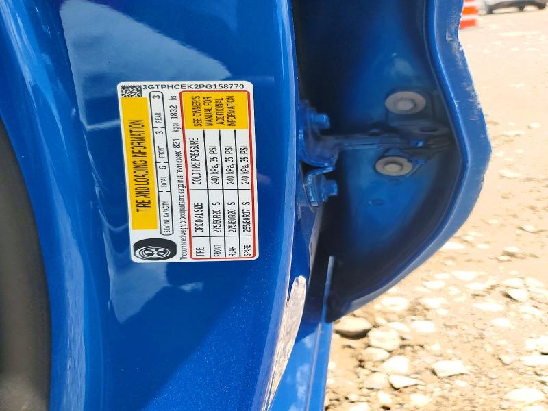 Aukcja sprzedaży 2023 Gmc Sierra, vin: 3GTPHCEK2PG158770, numer aukcji: 64572786
