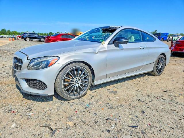 2018 Mercedes-benz C მანქანა იყიდება აუქციონზე, vin: WDDWJ4JB1JF731958, აუქციონის ნომერი: 60550276