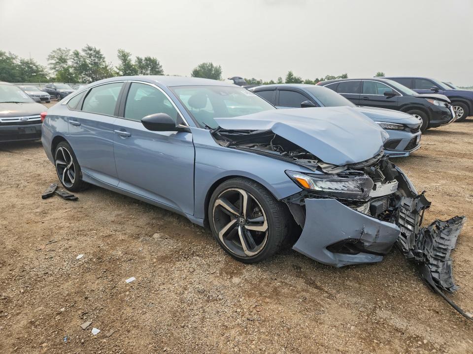 64886206 :رقم المزاد ، 1HGCV1F38NA108293 vin ، 2022 Honda Accord مزاد بيع