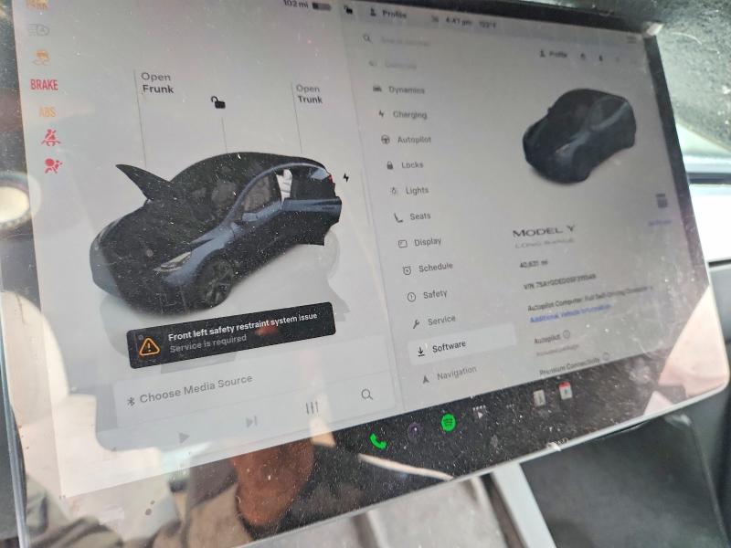 Продажа на аукционе авто 2025 Tesla Model Y, vin: 7SAYGDED0SF315549, номер лота: 64295686