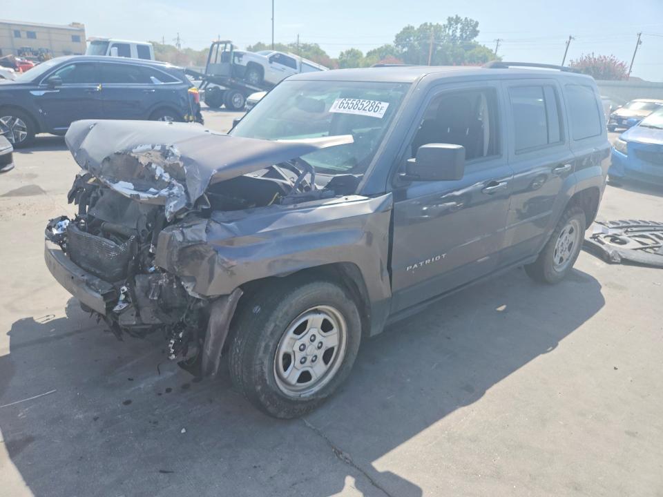 Auction sale of the 2017 Jeep Patriot, vin: 1C4NJPBA3HD211747, lot number: 65585286