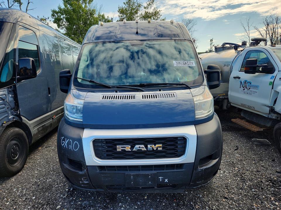 Продажа на аукционе авто 2020 Ram Promaster 3500, vin: 3C6URVJG8LE144625, номер лота: 65391346