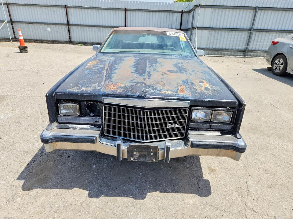 1985 Cadillac Eldorado მანქანა იყიდება აუქციონზე, vin: 1G6EL578XFE645856, აუქციონის ნომერი: 66645256
