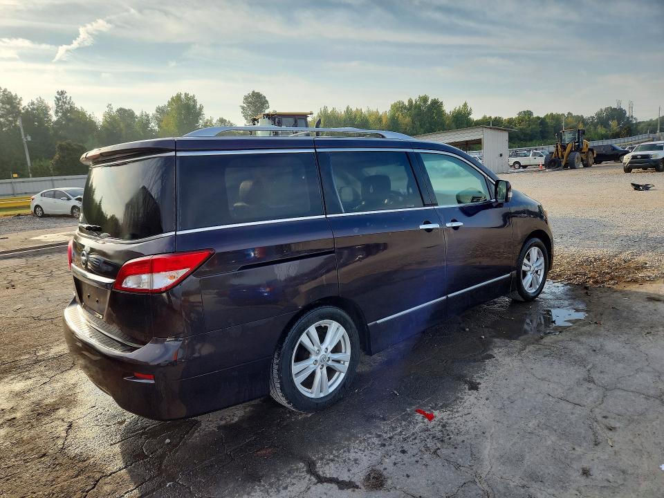 2011 Nissan Quest მანქანა იყიდება აუქციონზე, vin: JN8AE2KP4B9007175, აუქციონის ნომერი: 66520266
