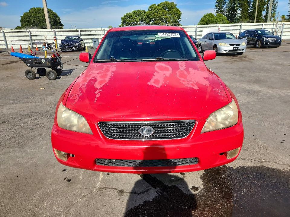 Продажа на аукционе авто 2004 Lexus Is, vin: JTHBD192040089810, номер лота: 64720766