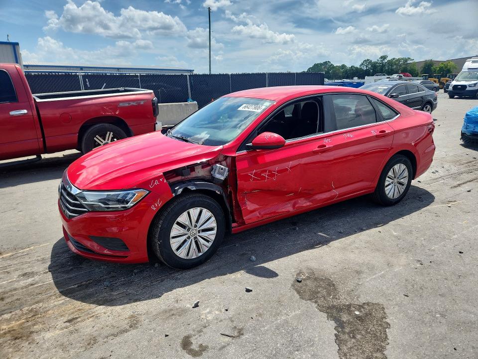2019 Volkswagen Jetta მანქანა იყიდება აუქციონზე, vin: 3VWC57BU0KM182691, აუქციონის ნომერი: 66427906