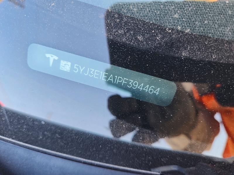 Aukcja sprzedaży 2023 Tesla Model 3, vin: 5YJ3E1EA1PF394464, numer aukcji: 66930216