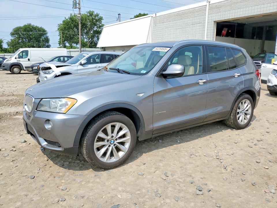 2013 Bmw X3 მანქანა იყიდება აუქციონზე, vin: 5UXWX9C58D0A24801, აუქციონის ნომერი: 64259506