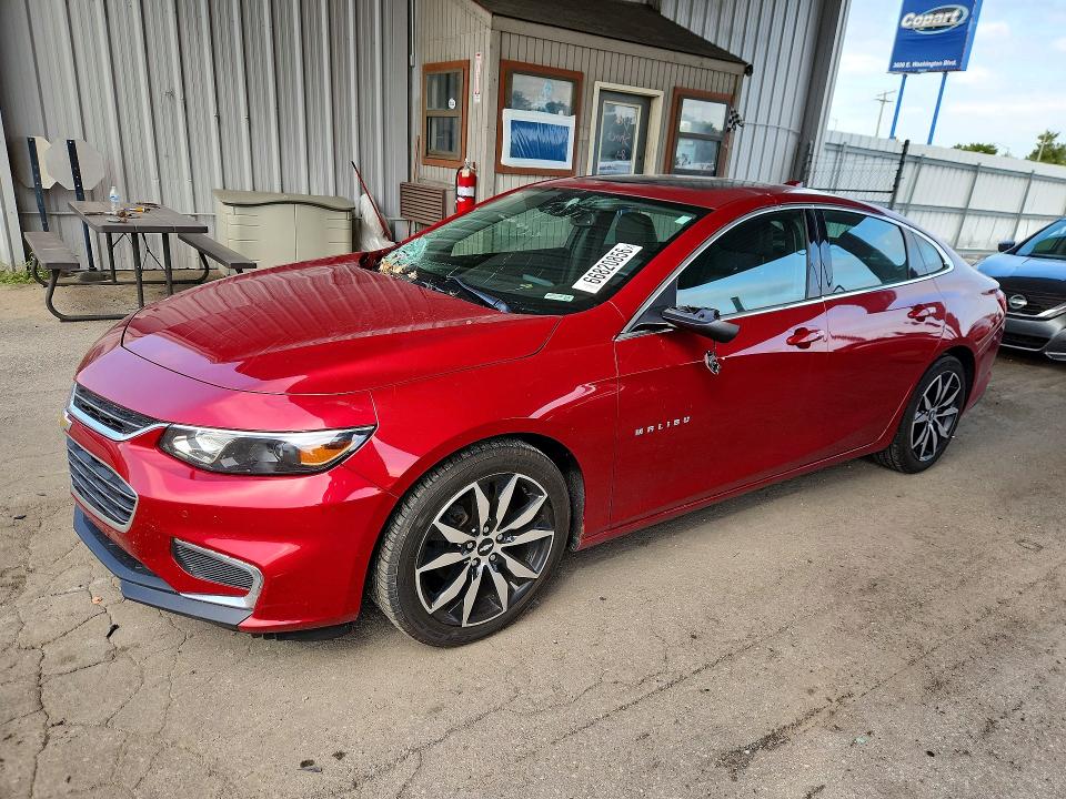 66820856 :رقم المزاد ، 1G1ZE5ST3GF321785 vin ، 2016 Chevrolet Malibu مزاد بيع