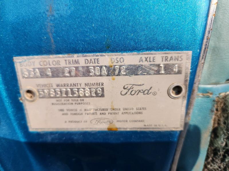 63519216 :رقم المزاد ، 5Y83Z138829 vin ، 1965 Ford Thunderbird مزاد بيع