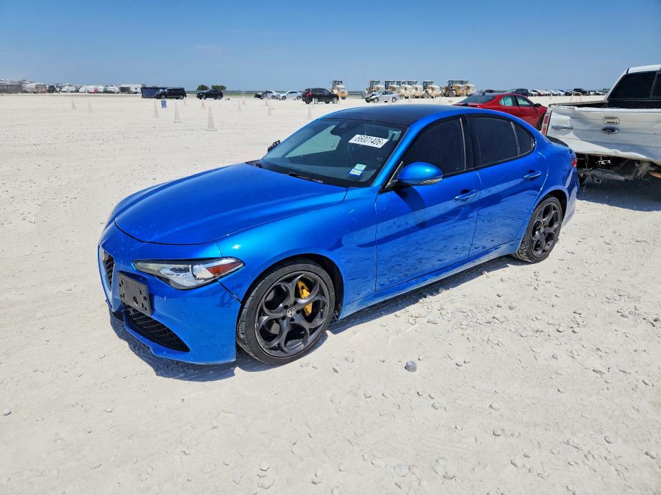 2019 Alfa Romeo Giulia მანქანა იყიდება აუქციონზე, vin: ZARFANBN9K7621492, აუქციონის ნომერი: 66001406