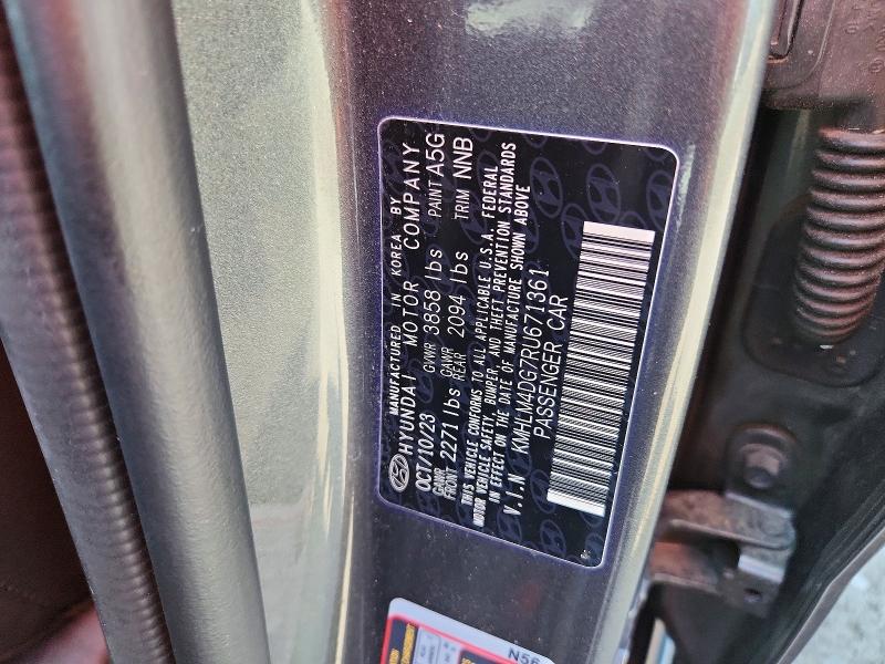 Продажа на аукционе авто 2024 Hyundai Elantra, vin: KMHLM4DG7RU671361, номер лота: 65303966