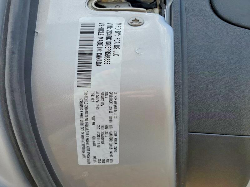 65435466 :رقم المزاد ، 2C4RC1GG5PR598836 vin ، 2023 Chrysler Pacifica مزاد بيع