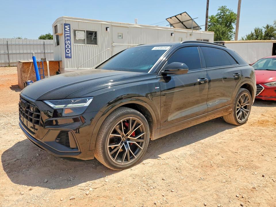 63498356 :رقم المزاد ، WA1EVBF16ND034618 vin ، 2022 Audi Q8 مزاد بيع