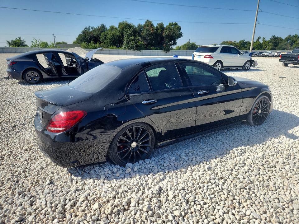 65940516 :رقم المزاد ، 55SWF4JB0FU090369 vin ، 2015 Mercedes-benz C مزاد بيع