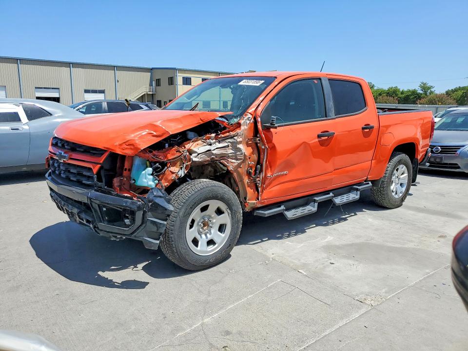 65031896 :رقم المزاد ، 1GCGSCEN1M1262723 vin ، 2021 Chevrolet Colorado مزاد بيع