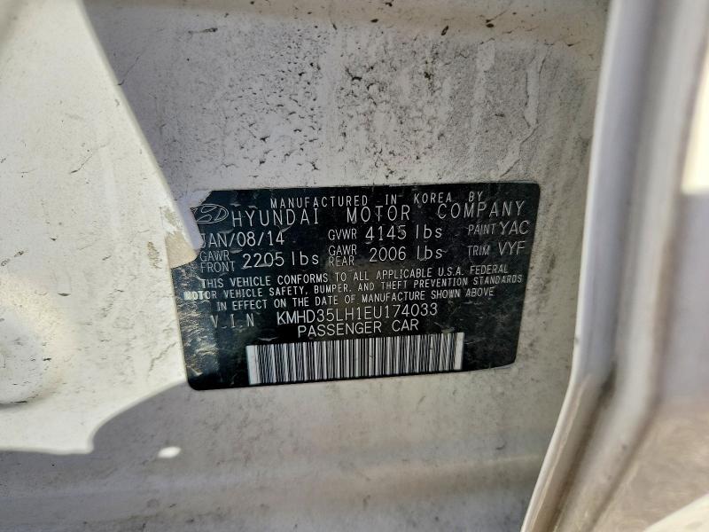 65318796 :رقم المزاد ، KMHD35LH1EU174033 vin ، 2014 Hyundai Elantra Gt مزاد بيع