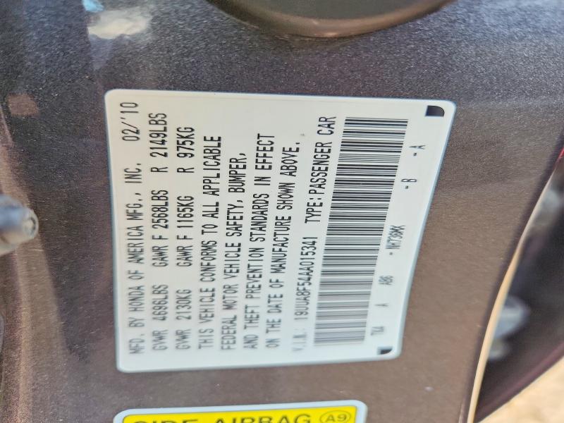 Auction sale of the 2010 Acura Tl, vin: 19UUA8F54AA015341, lot number: 63707806