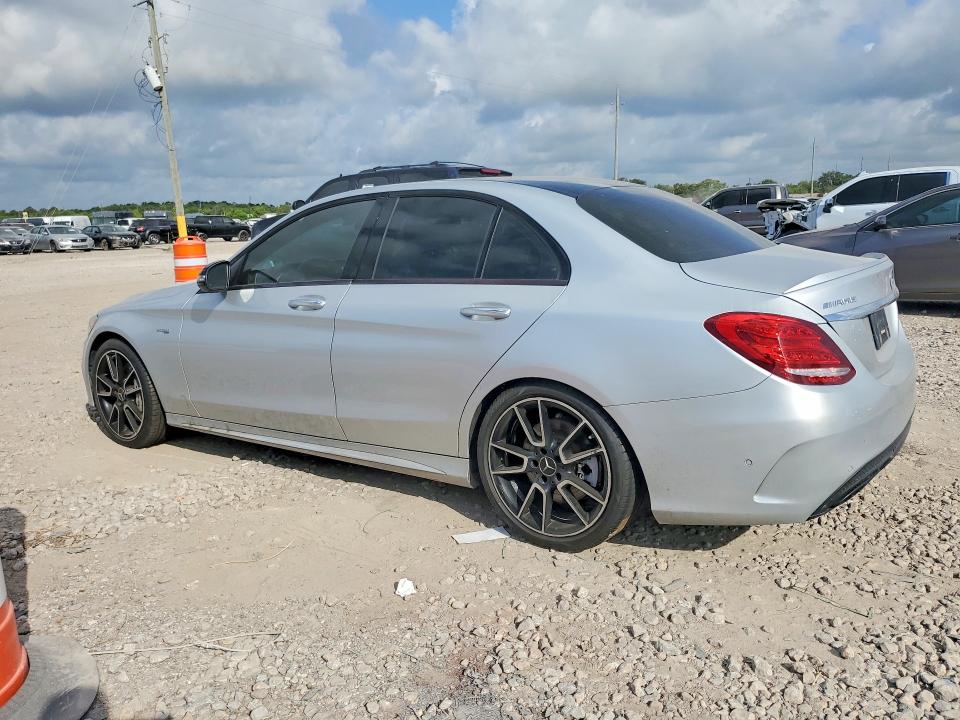 2017 Mercedes-benz C მანქანა იყიდება აუქციონზე, vin: 55SWF6EB9HU186753, აუქციონის ნომერი: 63703636