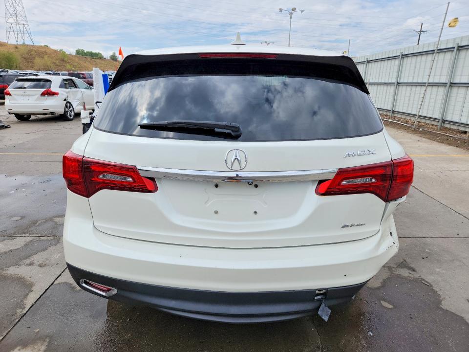 Auction sale of the 2016 Acura Mdx, vin: 5FRYD4H25GB007296, lot number: 65036996