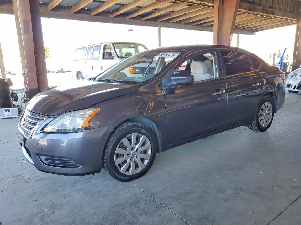 2014 Nissan Sentra მანქანა იყიდება აუქციონზე, vin: 3N1AB7AP9EL625335, აუქციონის ნომერი: 65852076