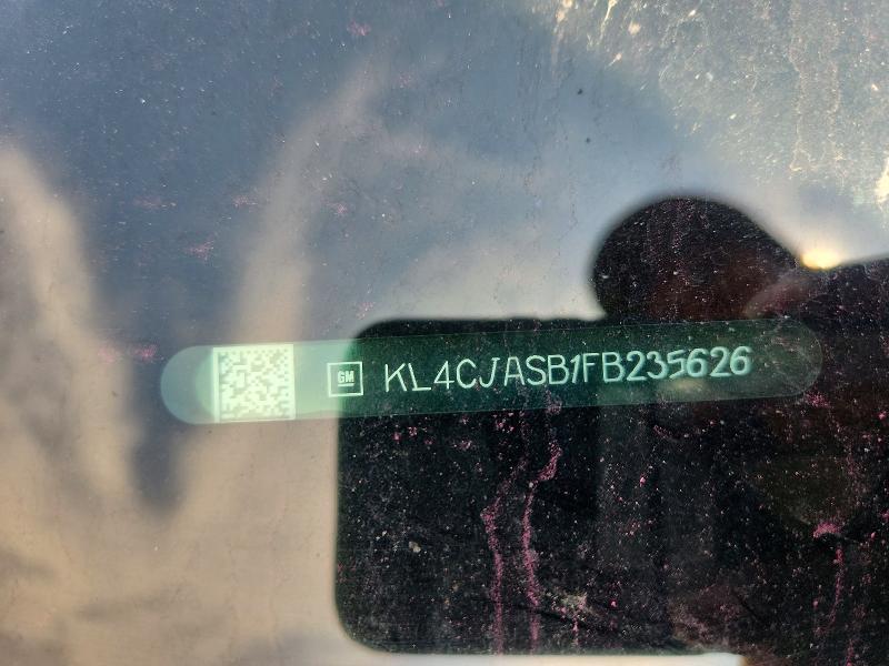 Продаж на аукціоні авто 2015 Buick Encore, vin: KL4CJASB1FB235626, номер лоту: 63809456