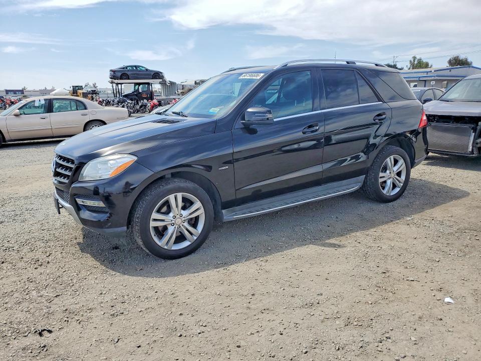 66196606 :رقم المزاد ، 4JGDA2EB5CA022851 vin ، 2012 Mercedes-benz Ml مزاد بيع