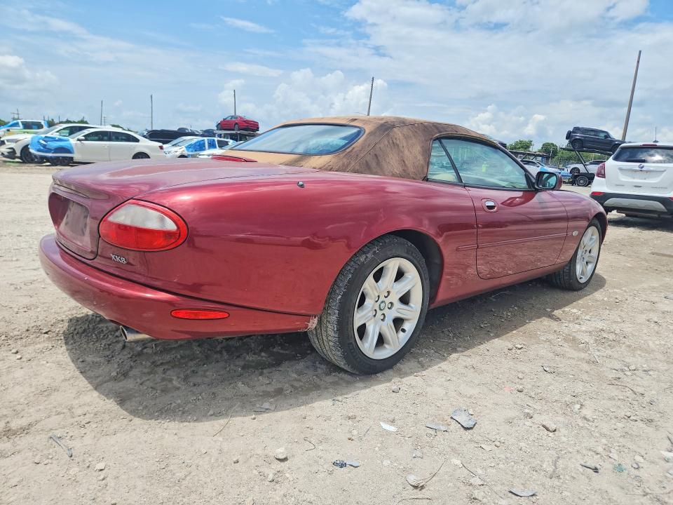 Продажа на аукционе авто 2000 Jaguar Xk8, vin: SAJJA42C6YNA01804, номер лота: 63681176