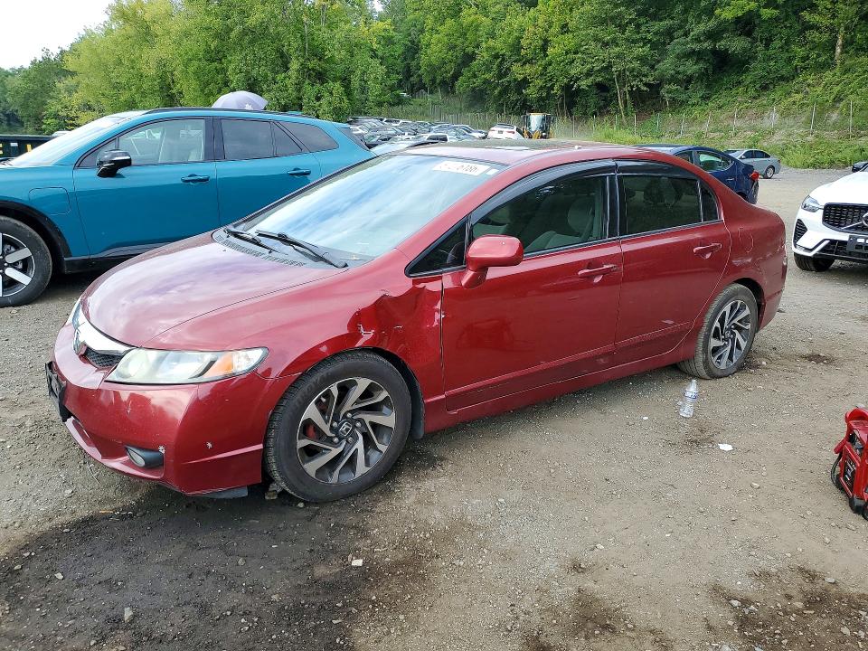 2011 Honda Civic მანქანა იყიდება აუქციონზე, vin: 2HGFA1F8XBH544063, აუქციონის ნომერი: 67276186