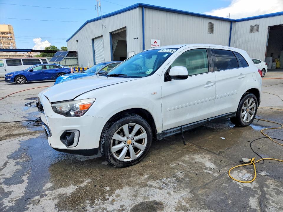 2015 Mitsubishi Outlander Sport მანქანა იყიდება აუქციონზე, vin: 4A4AP4AU6FE056036, აუქციონის ნომერი: 64257476