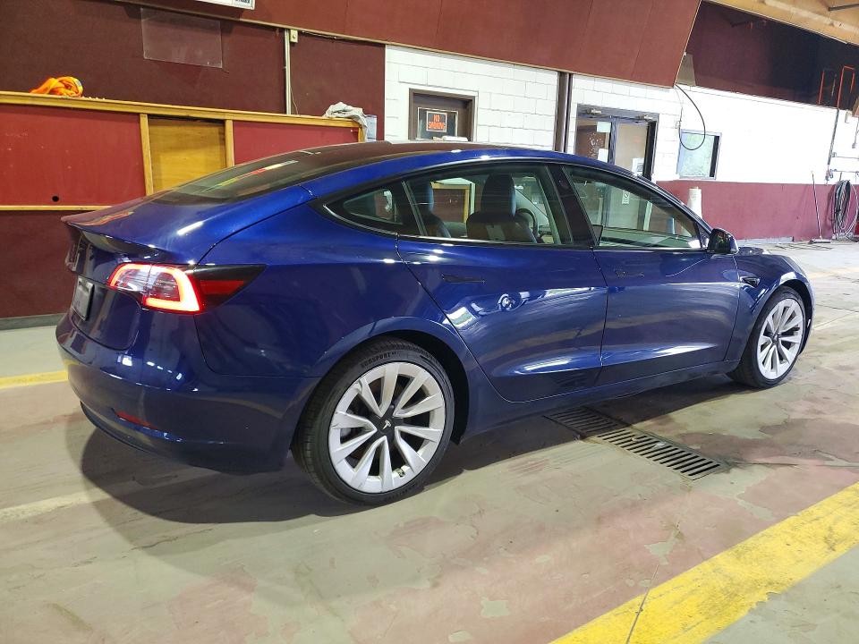 2022 Tesla Model 3 მანქანა იყიდება აუქციონზე, vin: 5YJ3E1EA4NF369541, აუქციონის ნომერი: 65464466