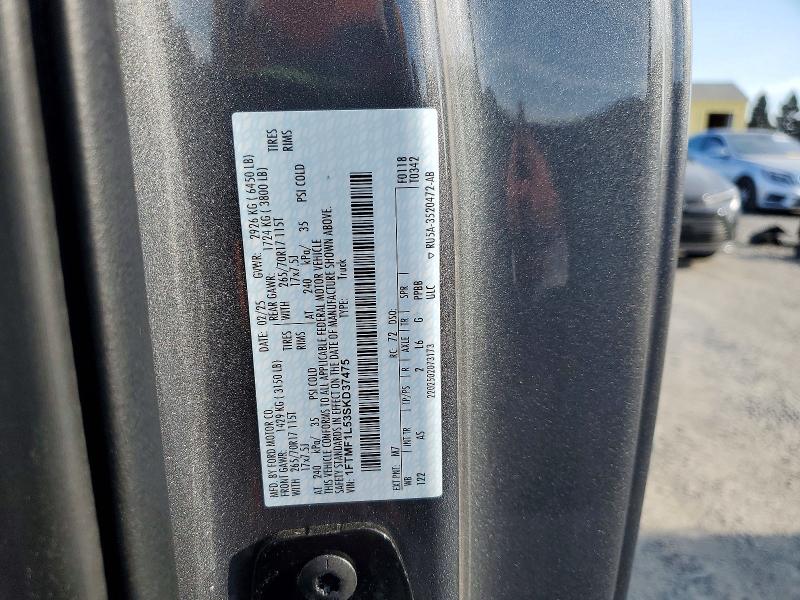 Продажа на аукционе авто 2025 Ford F150, vin: 1FTMF1L53SKD37475, номер лота: 64802546