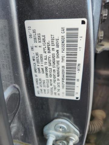 Продажа на аукционе авто 2010 Honda Accord, vin: 1HGCP3F85AA029126, номер лота: 66560886
