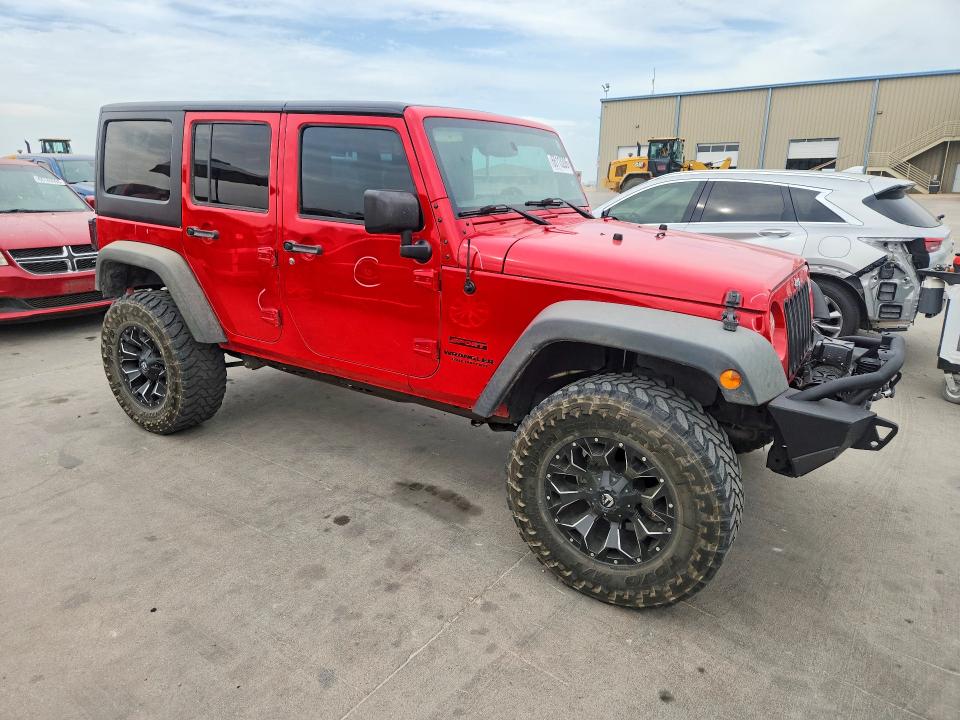 2016 Jeep Wrangler Unlimited მანქანა იყიდება აუქციონზე, vin: 1C4BJWDG6GL260315, აუქციონის ნომერი: 66113206